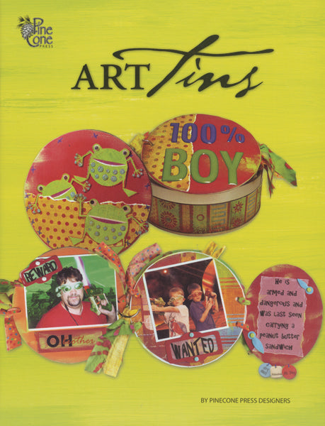Art Tins book by Pinecone Press