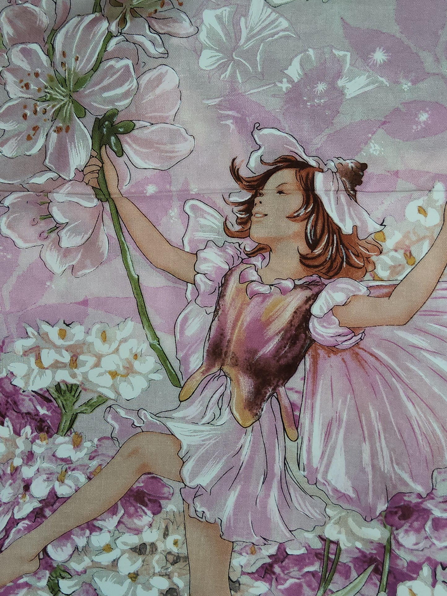 THE PETAL FAIRY panel - FLOWER FAIRIES CICELY MARY BARKER DC5110