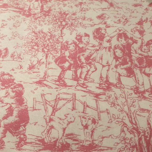 Tiny Treasures Toile Pink 2007