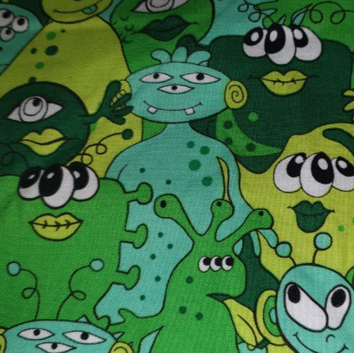 Timeless Treasures Aliens GAIL-C3281