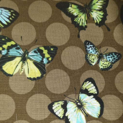 Flights of Fancy by Paula Prass Papillon in chocolate DC3885