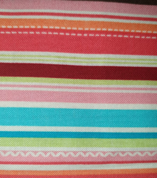 Michael Miller - Polly Paisley Multi Stripe C-3196