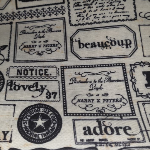 Lost & Found by Jen Allyson Labels C2601 Light Cream Text labels