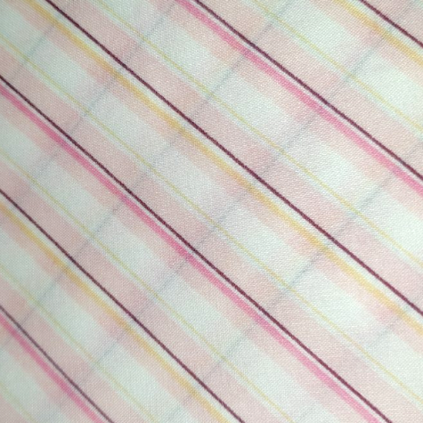 Sevenberry diagonal check in pink