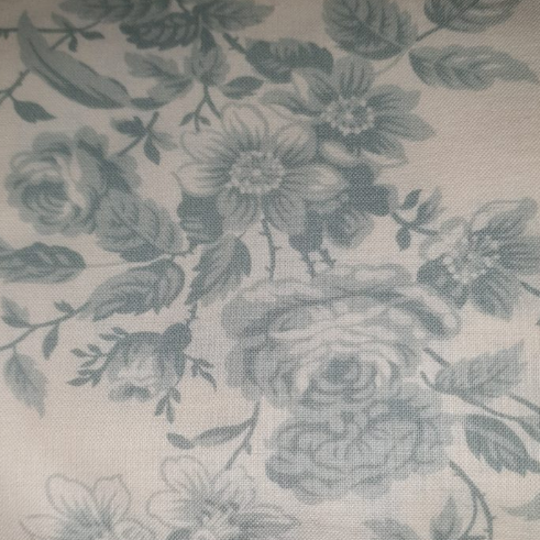 Tanya Whelan - Barefoot Roses - Floral Toile - Grey D1707-220
