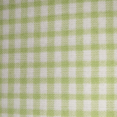 Gingham check - Sage green and white