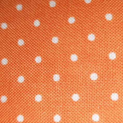 Moda - Essential Dots - Tangerine 8654 68 - bright orange spot *