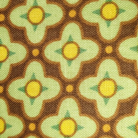 Heather Bailey - Bijoux - HB10 Brown tiled primrose