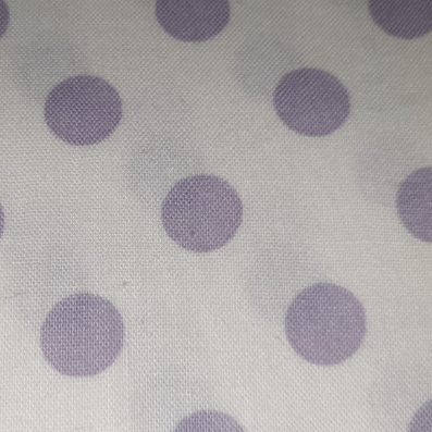 Max New - POLKA DOT - Lavender on white (new heirlooms)