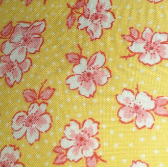 Sweet Pea range by Anna Lena LENA-C 5717 Wood Rose yellow Timeless Treasures