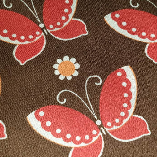 Momo - Freebird - butterflies red/brown 32242