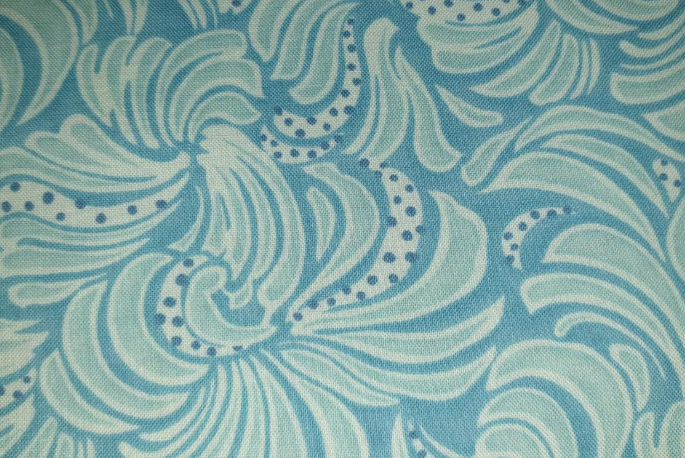 Chez Moi sky blue swirl 15602 22 (38cm left)