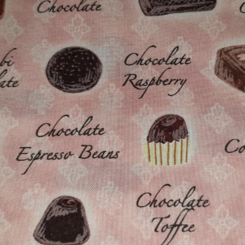Kelly Armstrong for Timeless Treasures Chocolates Just Desserts (70cm left)