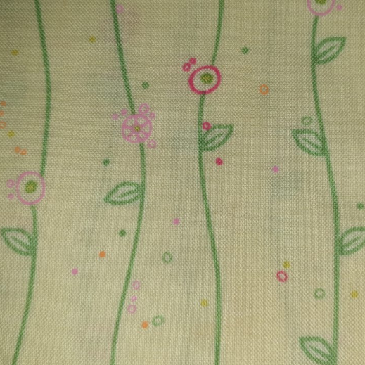 Fairy Vines on pale lemon