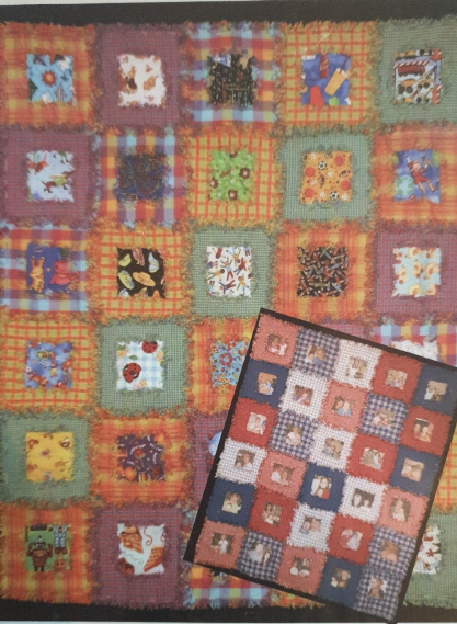 Rag Time Frames quilt pattern by Krissy & Sandy Brawner