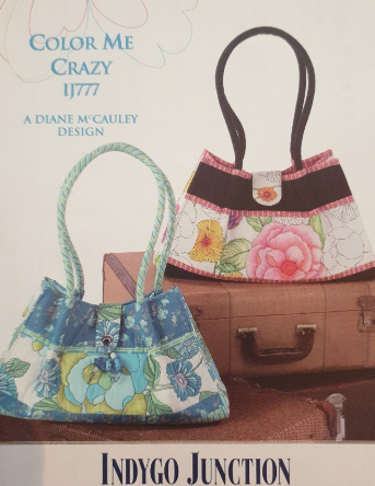 Color Me Crazy bag patterns by Diane McCauley Design (Indygo Junction)
