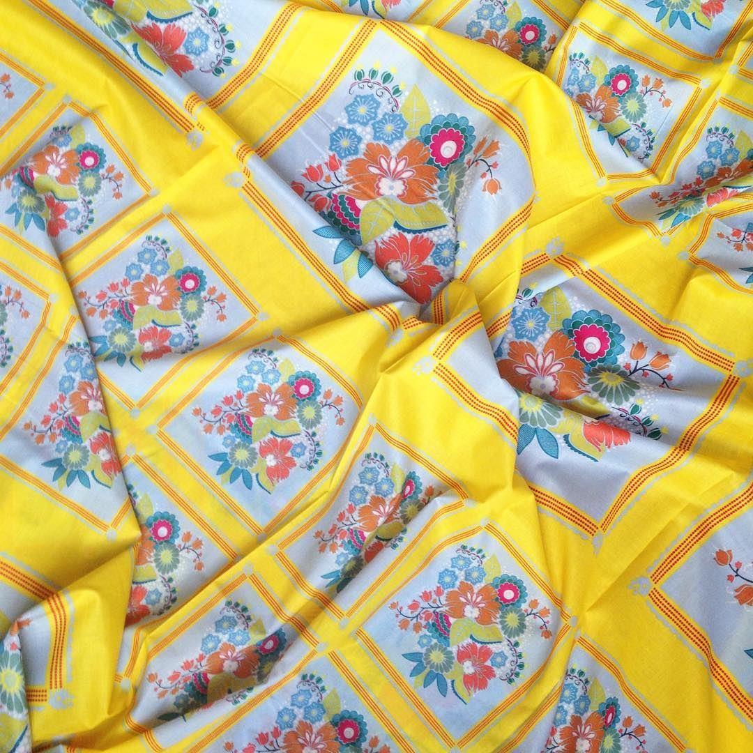 Anna Maria Horner Little Folks Voile Square Dance in citrus VAH08