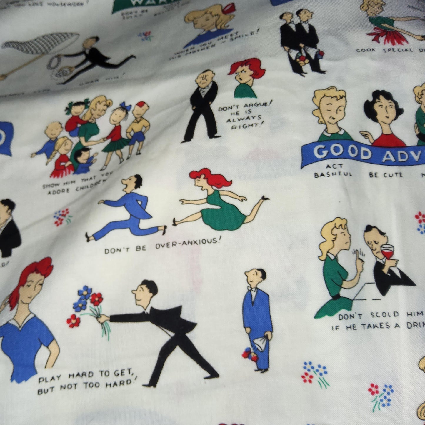 How to get a husband (rare out of print) Michael Miller fabrics