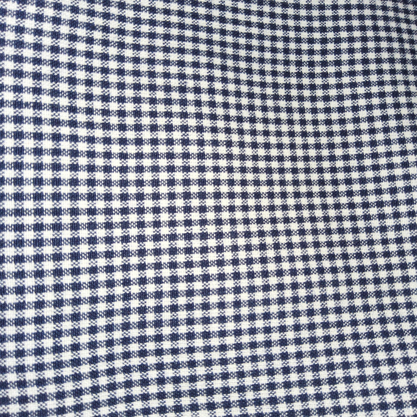 Gingham check - dark navy and white