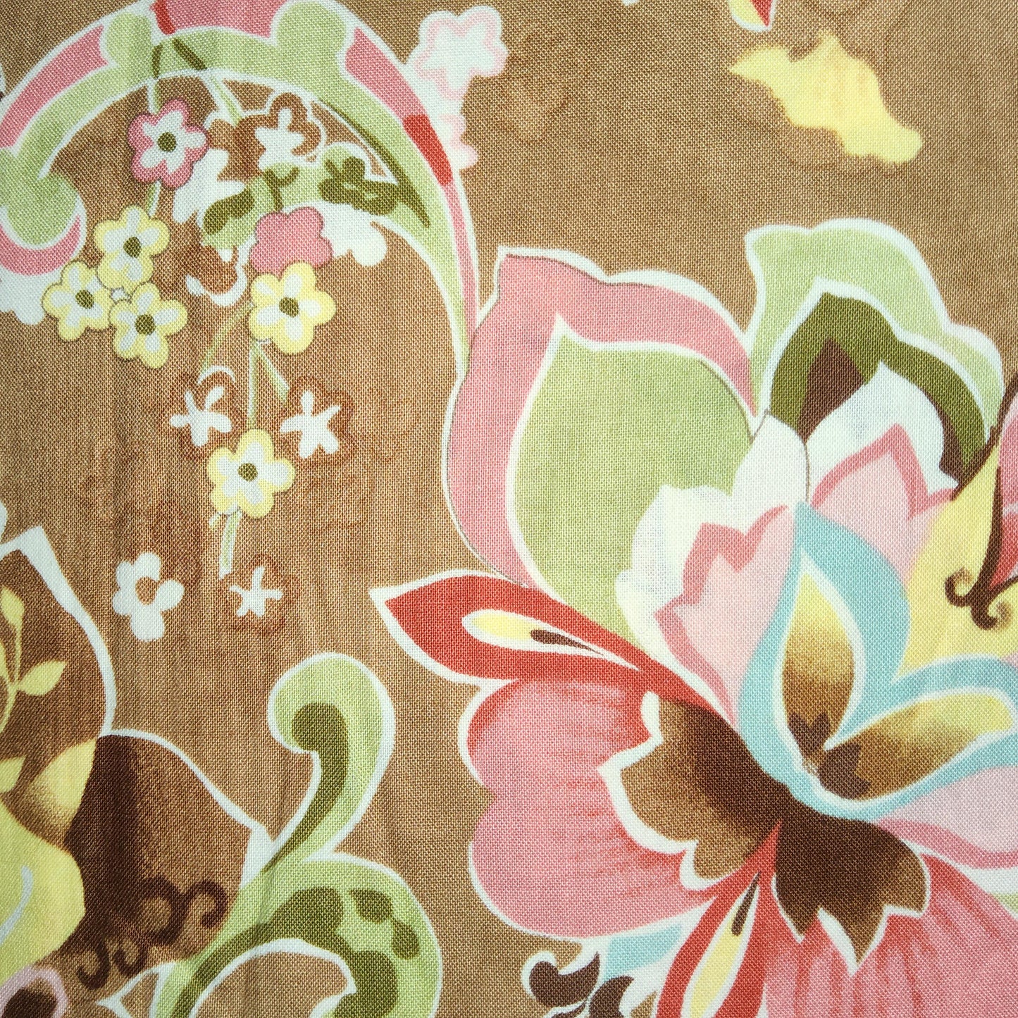 Moda - Chez Moi Seaweed floral (POSH) Brown 15880
