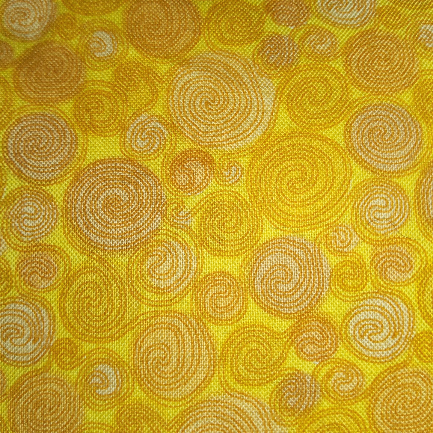 Prism by Fun Quilts Yellow Swirls