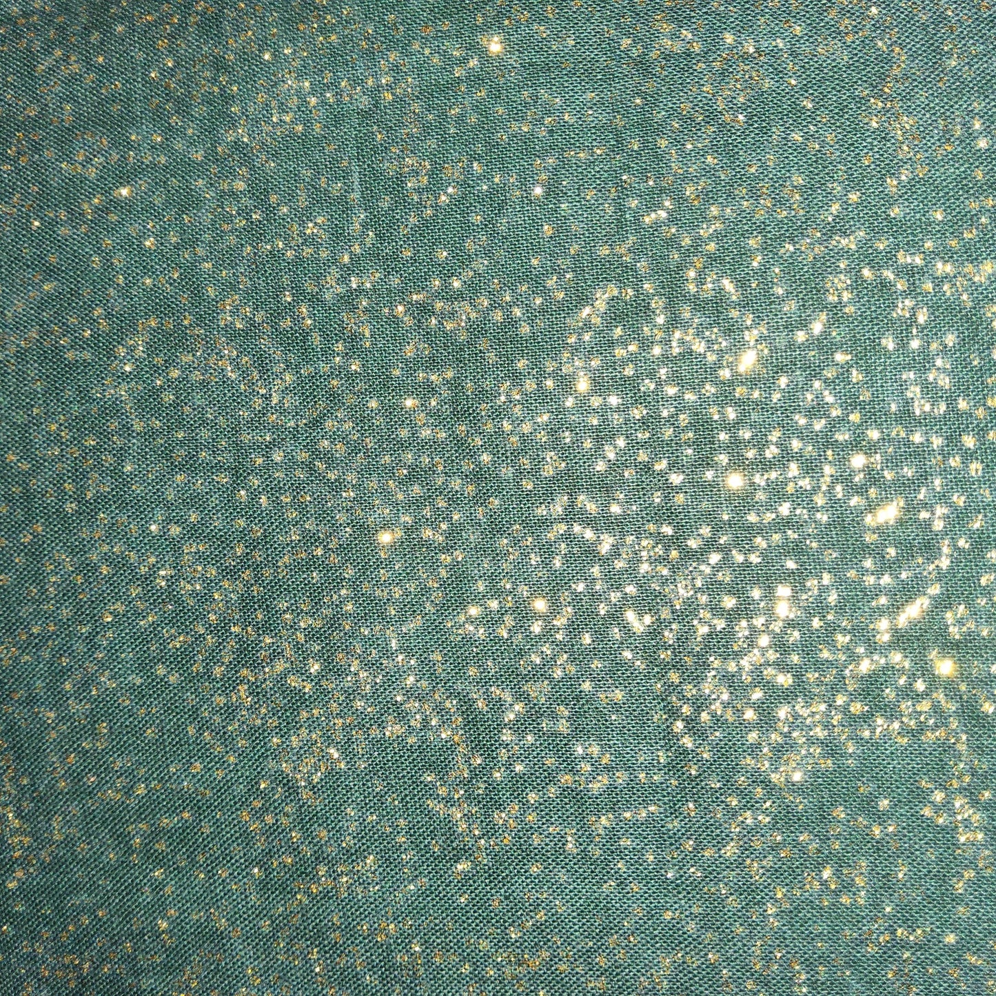 Hunter green gold glitter *