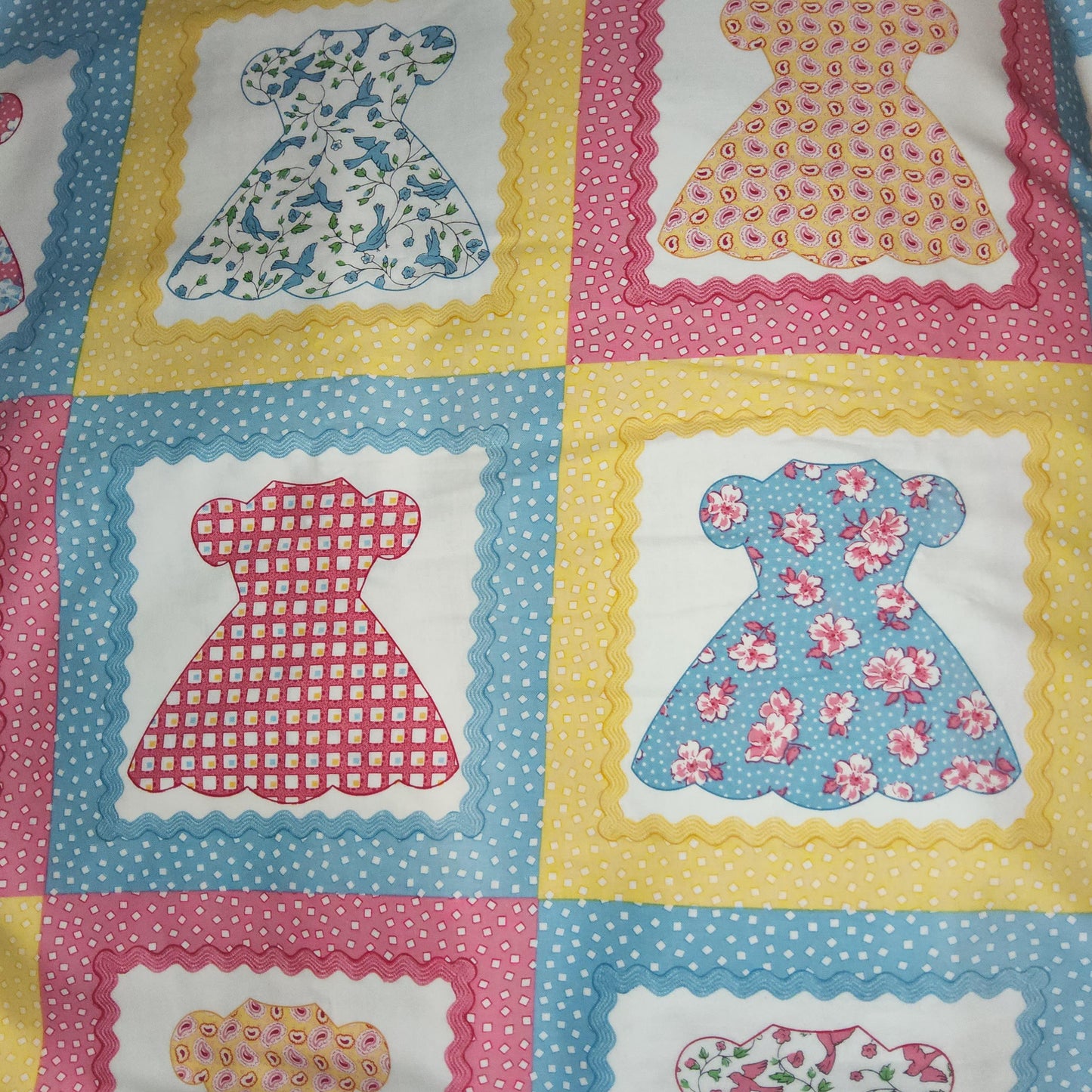 Sweet Pea range by Anna Lena LENA-C5716 Dress Panel Print TIMELESS TREASURES