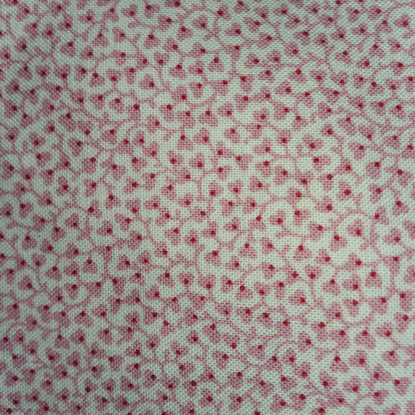 Hooked On Hankies - Pink tiny floral -RJR FABRICS