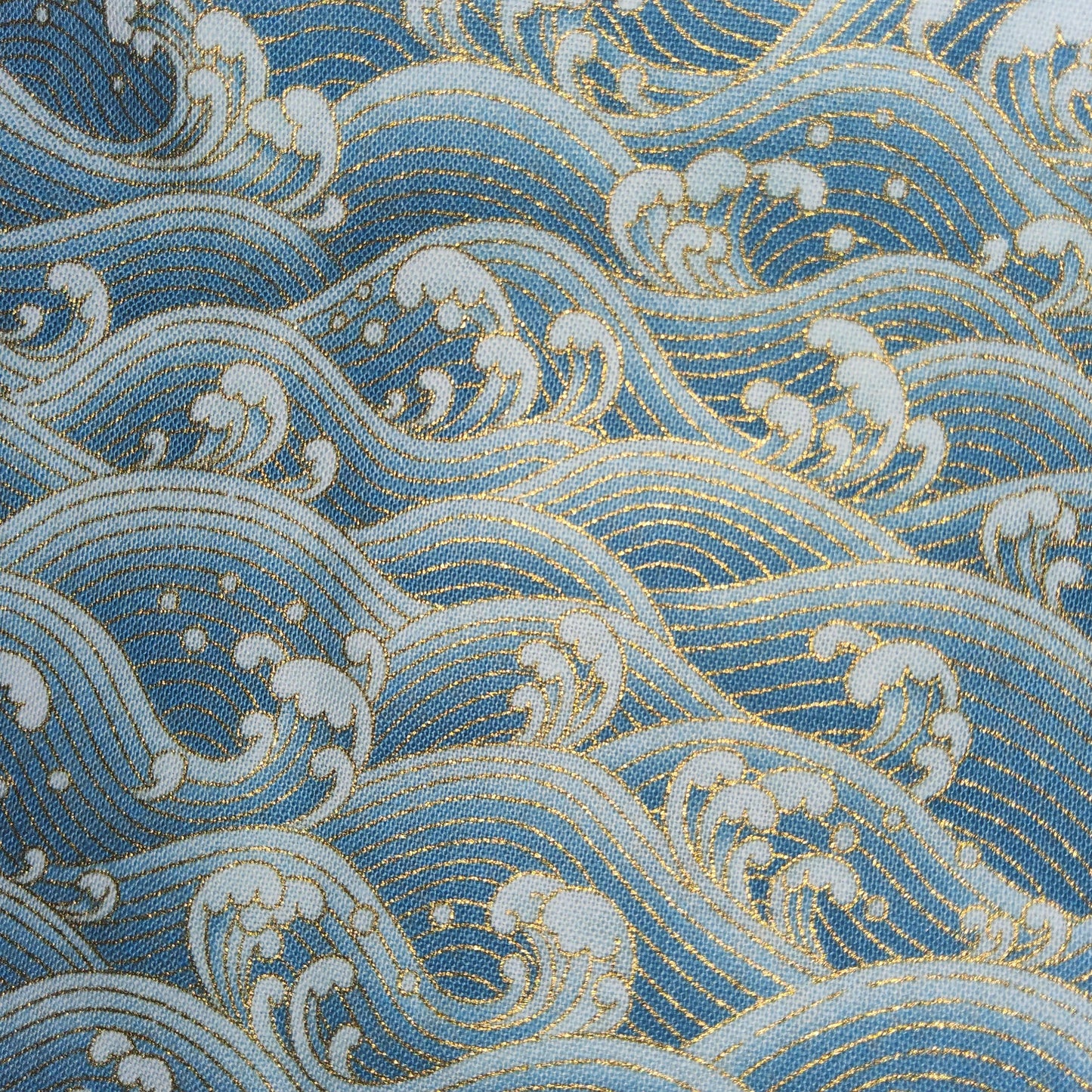 Timeless treasures Lotus Ocean waves CM3298 (metallic) *