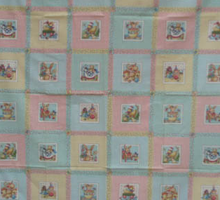 MARY ENGELBREIT CUTIES BABY QUILT BLOCKS PANEL (Rare and out of print) 2009