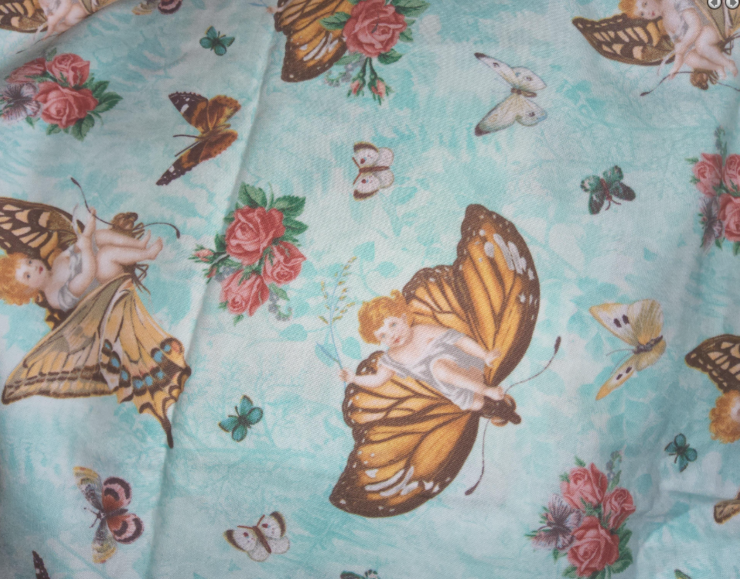 'The Wildflower' cherubs and butterflies (John Grossman Collection)