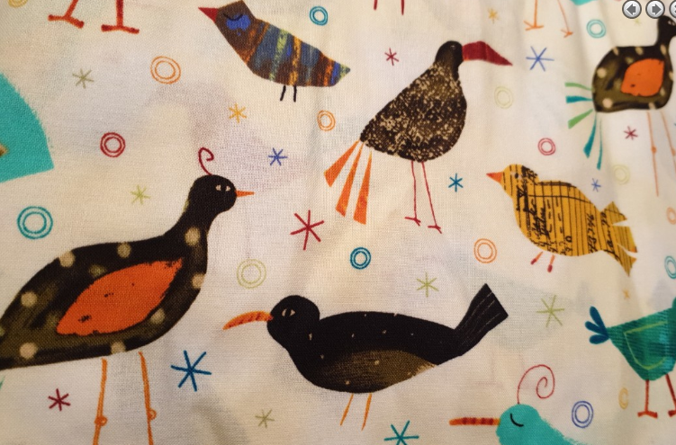 Amy Schimler Creatures and Critters Birds for Robert Kaufman 7577