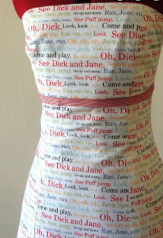 Dick and Jane Sentence Structure (white background) Now out of print DJ-3157