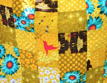 Flora & Fauna Luna Moth in Mustard (by Michael Miller) DC-4103