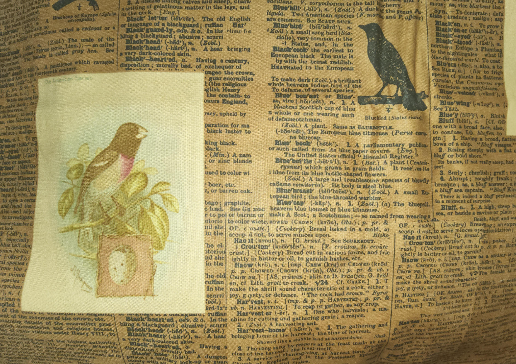 Moda - Blackbird Designs - Harvest Home - Scrapbook - Bark 2628-12 (newsprint)