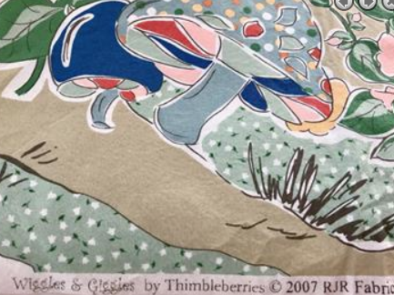 Thimbleberries Wiggles & Giggles CRIB PANEL RJR Fabrics