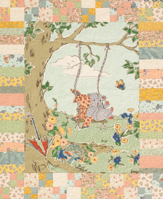 Thimbleberries Wiggles & Giggles CRIB PANEL RJR Fabrics