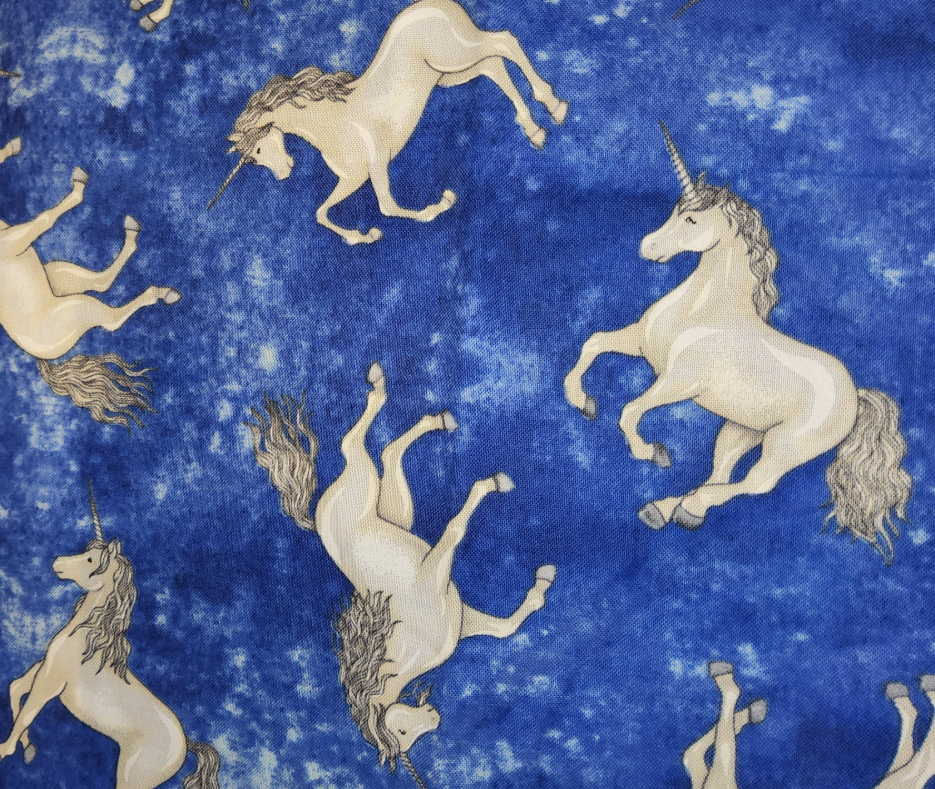 Timeless Treasures - Dan Morris unicorns