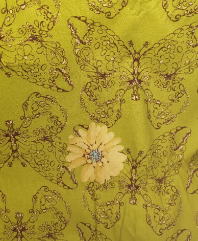 Tina Givens - Treetop Fancy - Huckleberry - Lime TG52 (Lace Butterfly)