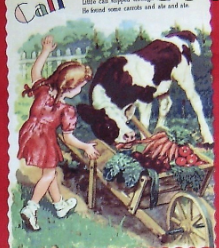 Farm Play by Ruth Derksen PANEL (Rare and out of print) 7361