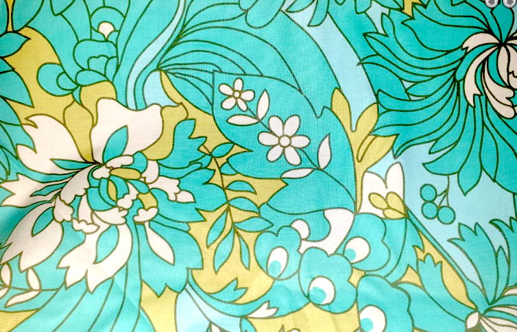 Amy Butler - Daisy Chain - Wild Flowers - Turquoise AB34