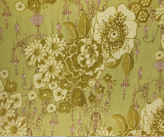 Tina Givens TG-18 Zazu Lime Floral chandelier