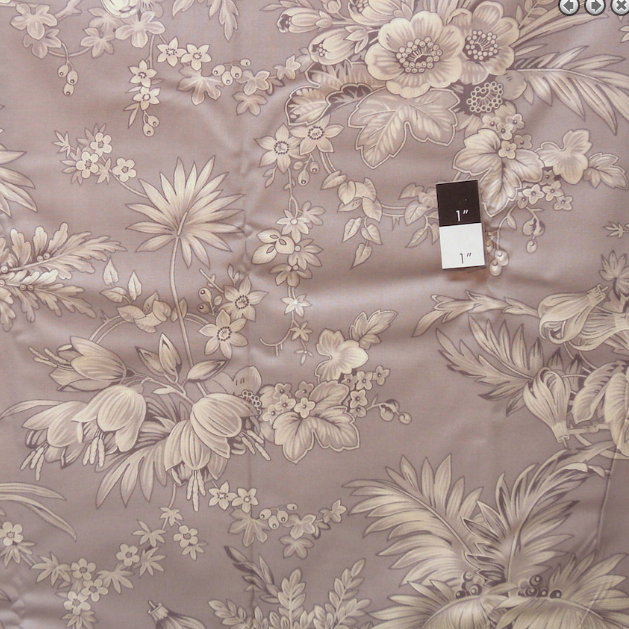 Heavenly Peace by Verna Mosquera VM30 Toile Light Grey floral