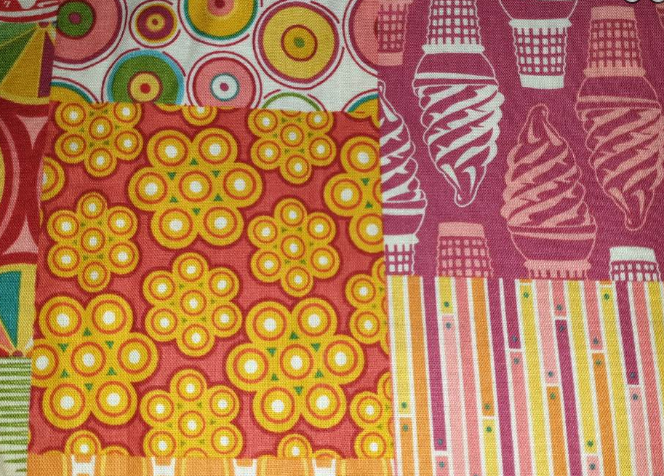 Asbury by Thomas Knauer patchwork panel print 5844
