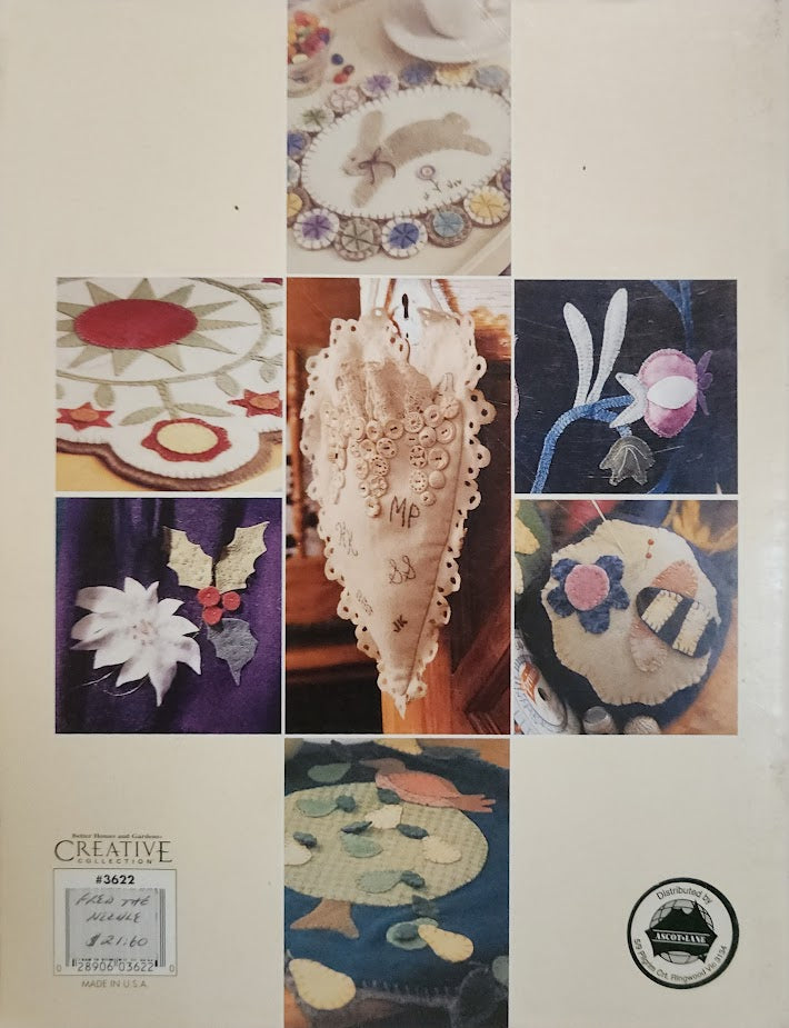 Felt & Wool for All Seasons book for Leisure Arts and Better Homes & Gardens