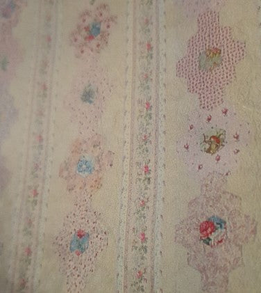 Hexagon Strippy quilt pattern by Patchways