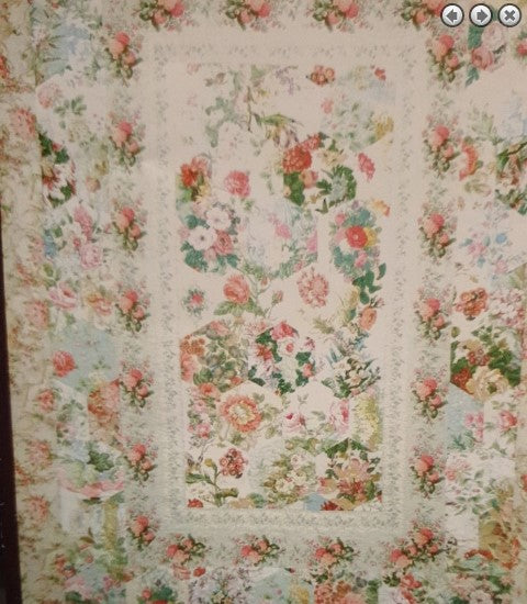 Monet's Garden Quilt Pattern by Patchways