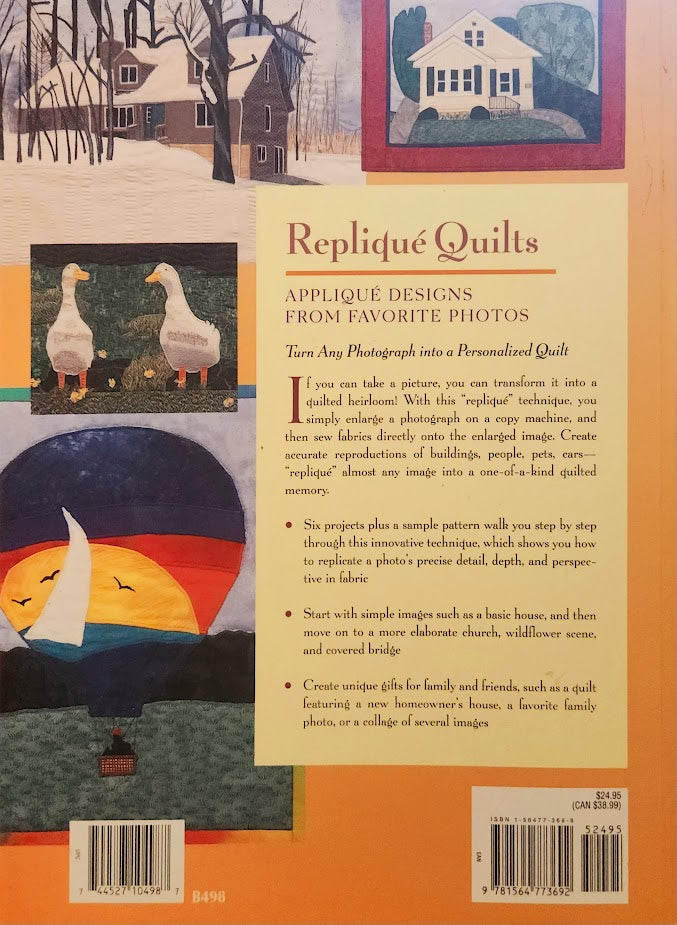Replique Quilts: Applique Designs from Favorite Photos by Chris Lynn Kirsch