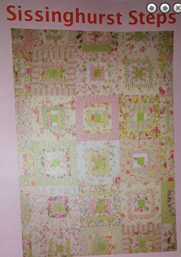 Sissinghurst Steps quilt pattern