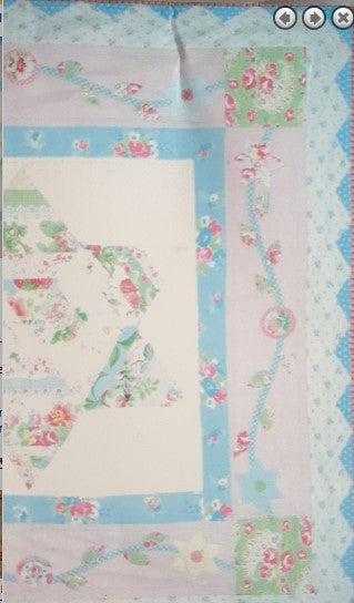 Star Flower Quilt Pattern by Patchways